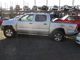 2007 TOYOTA TACOMA PRERUNNER SILVER DOUBLE CAB 4.0L AT 2WD Z16438